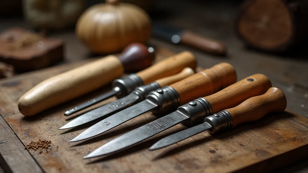 Collection of antique penknives